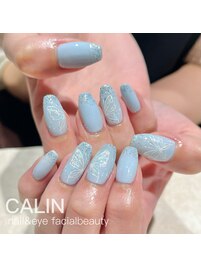 ライトブルー×バタフライ