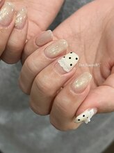 アイシャル(AISHARE)/magnet nail×dot nail