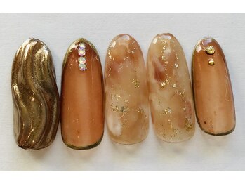 ヘアーアンドネイル ルシア(Hair&Nail Lucia)/シアー×ニュアンスネイル!