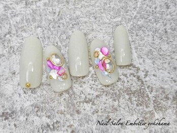 アンベリール 横浜店(Embellir)/(1836)シェルストーンネイル