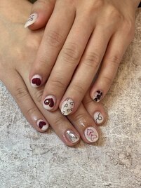 お絵かきネイル