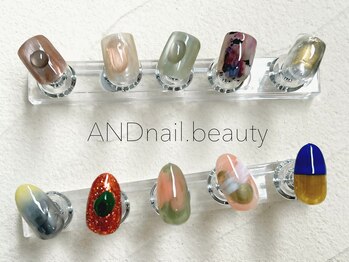 アンドネイル ビューティー(AND nail,beauty)/春ネイル/ニュアンス/藤沢