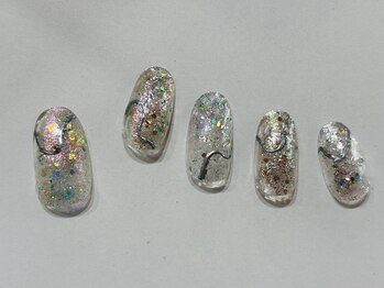 シーグラス(SeaGlass)/定額アートコースサンプル