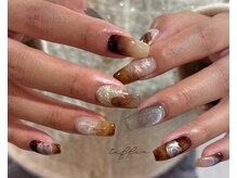 ネイルサロン ティフィン(tiffin)/～ブラウンニュアンス～