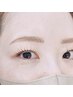 《美眉waxデザイン》眉毛wax+間引き+メイク仕上げ