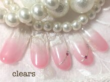 ビューティーネイルサロン クリアーズ(Clears)/ピンクカラーグラデーション