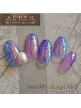 アウリン(AURYN)/6月限定monthly design No,3