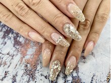 ディーネイル 四条烏丸(D-nail)/【春井】ツイード埋めつくし