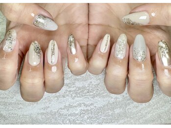 ローズクォーツ(Rose Quartz)/ニュアンスネイル ¥8,000