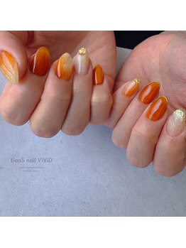 リアンスネイル ヴィヴィッド 岡山店(LianS nail ViViD)/ナチュラル