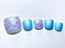 ネイルサロンアンドスクール シーグリーン(SEAGREEN)/SUMMER PEDICURE 2024