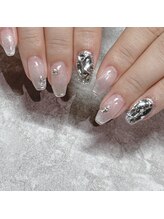 ビーカラフル 渋谷店(Becolorful)/埋め尽くしワンホンネイル