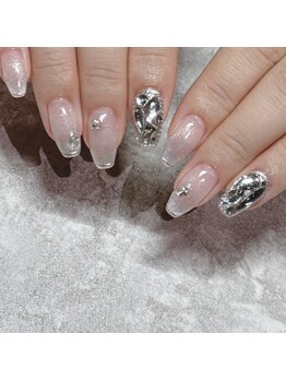 ビーカラフル 渋谷店(Becolorful)/埋め尽くしワンホンネイル