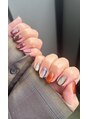 ビビネイル(vivi.NAIL)&nbsp;マグとインクでチェックネイル♪