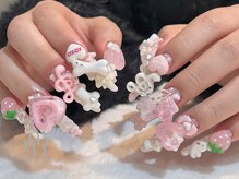 エムワイユーネイル(myu.nail)の雰囲気（お持ち込みパーツでの施術も可能です◎）