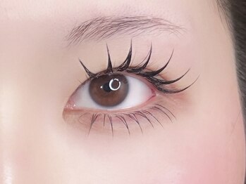 N/上下マツエクで中顔面短縮★