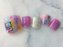 ホームネイルサロン 戸田 ミハ フルーラ(Home Nail Salon Mija Flura)/フットニュアンス　　Ｉ342ＦＮ