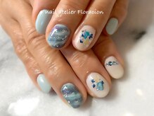 ネイルアトリエ フロラシオン/贅沢アートの褒められネイル73