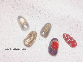 個性派ゴージャスnail