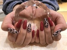 エスフィーネイルサロン ブリーユ(Esfy nailsalon Brille)/レオパードネイル