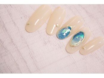 ラルネイル 大宮(Lull. nail)/＊BLUE＊ストーンアート＊