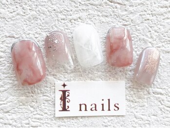 アイネイルズ 梅田店(I nails)/マーブルニュアンス¥8200