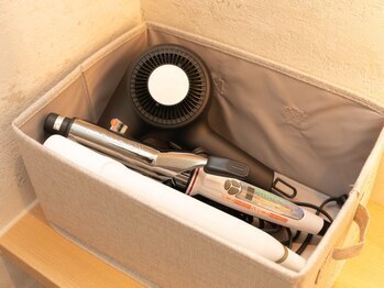 サロンドシュシュ 心斎橋本店(salon de chouchou)/ヘアアイロンなどの貸し出し