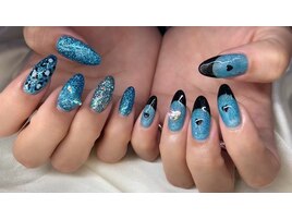 長さ出し★レオパード★フレンチ