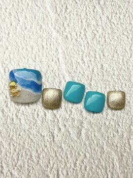 ルスールネイル(Le Seul nail)/【フット】定額デザインジェル