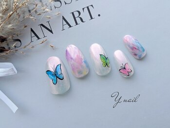 ワイネイル(Y.nail)/バタフライネイル