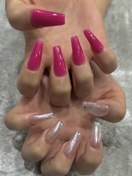 ラヴェル アール(La Bell R)/シンプル夏ネイル