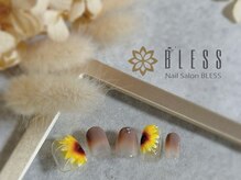 ネイルアンドアイラッシュ ブレス エスパル山形本店(BLESS)/夏のお花の代表選手！