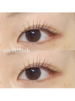 ニコットラッシュ 表参道店(nicott lash)/パリジェンヌラッシュリフト