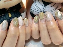 ラクネイル 浦和店(raku nail)/イエロー×大人ニュアンス