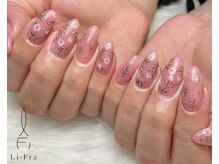 サロン リフラ(salon Li-Fra)/春の手描きネイル