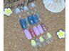 【定額ネイル】　8月★Simpleプランコース≪5種類≫　￥7200