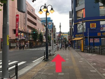 もあまる 津田沼店/右側にマツキヨさんがあります。