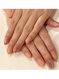 もやもやニュアンスネイル