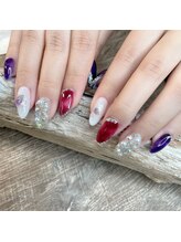 爪屋べっぴん堂/ギラギラデザイン