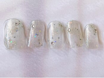 アイネイルズ 梅田店(I nails)/ラメクリアニュアンス