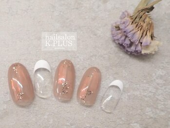 武蔵小杉ネイルサロン ケイ プラス(K.PLUS)/持ちが良いネイル¥7000～
