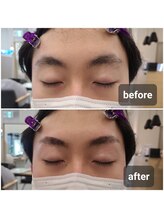 メンズビューティーカフェザパーム 大阪梅田(MEN'S BEAUTY CAFE×THE PERM)/メンズ眉毛Wax＆眉毛パーマ