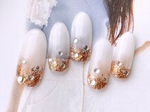 ネイルサロンフォーユー(for u)/キラキラネイル♪￥6980