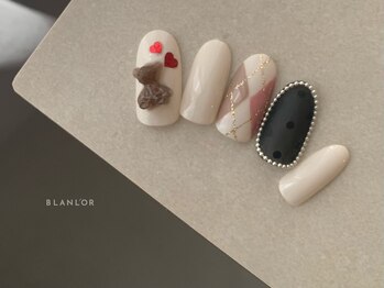 ブランロール 中目黒店(Blanl'or)/テディベアネイル