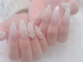 らん ネイルの写真/【大人気★スカルプ長さ出し/ジェルも対応◎】すらっと伸びたお爪に最新トレンドネイルで見惚れるうる艶♪
