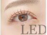 【圧倒的持続力！低刺激！】LEDフラットラッシュ　100本　¥5900