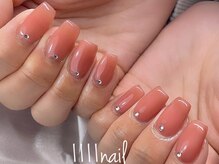 イチイチイチイチネイル(1111nail)/ちゅるちゅるピンクベージュ♪