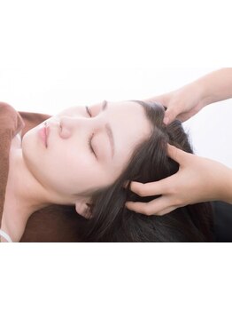 ヘッドスパで癒されたい