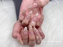 *スキンベージュ×チェック*