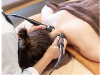 ホームサロンルビー(Home Salon Ruby)の写真/【口コミ4.9★60分￥3980】蓄積した深部のコリを超音波で撃退！気持ちよさ◎首肩こりや全身の疲れも軽く♪